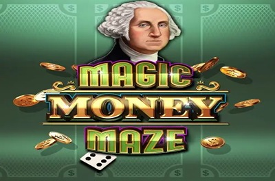 magic money maze slot logo