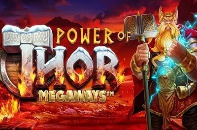 power of thor megaways slot logo