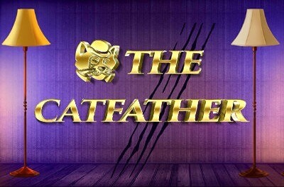 the catfarther slot logo