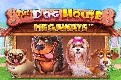 the dog house megaways slot logo