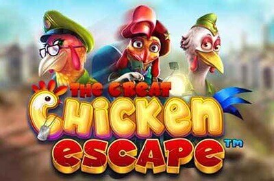 the great chicken escape slot logo