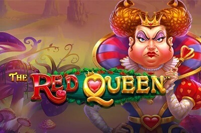 the red queen slot logo