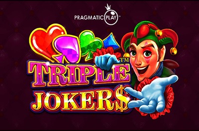 triple jokers slot logo