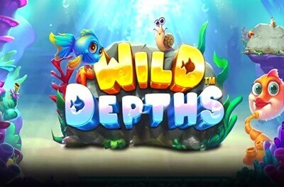 wild depths slot logo