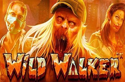 wild walker slot logo