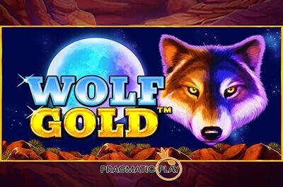 wolf gold slot logo