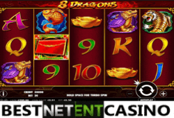 Игровой автомат 8 Dragons