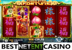 Three Star Fortune pokie