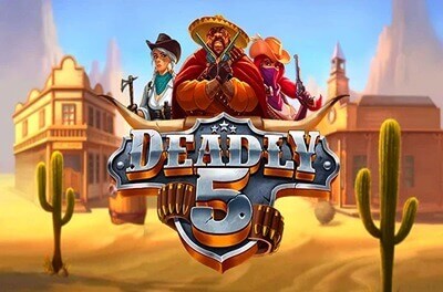 deadly 5 slot logo