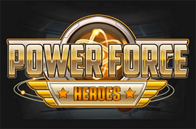 power force heroes slot logo
