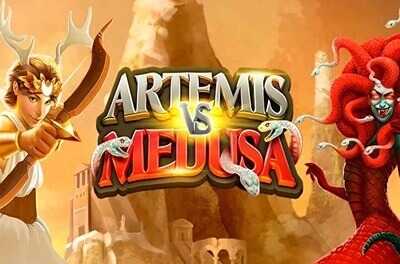 artemis vs medusa slot logo