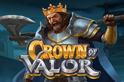 crown of valor slot logo