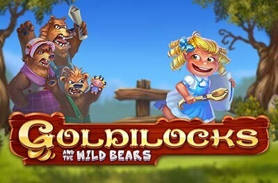 goldilocks and the wild bears slot logo