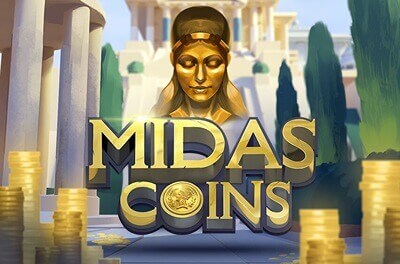 midas coins slot logo