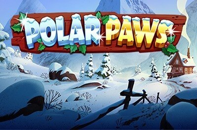 polar paws slot logo