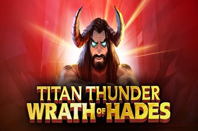 titan thunder wrath of hades slot logo