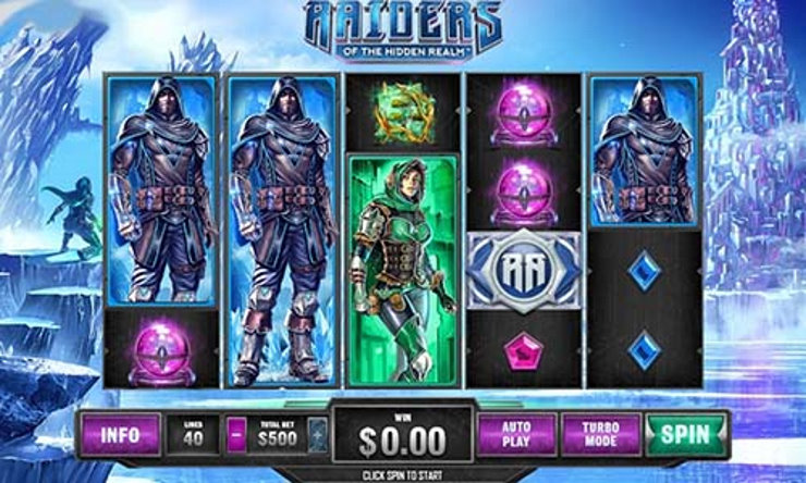 raiders of the hidden realm slot