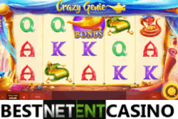 Crazy Genie pokie