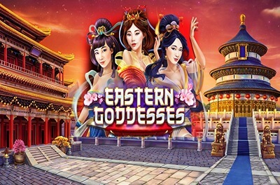 eastern goddesses slot logo