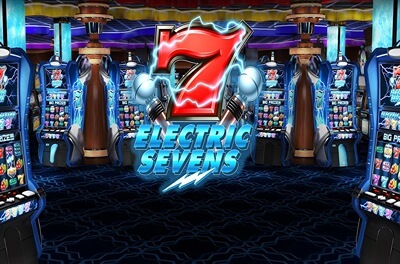 electric sevens slot logo