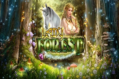 lady forest slot logo