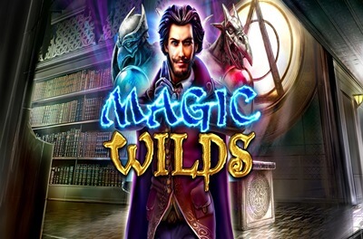 magic wilds slot logo