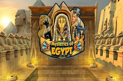 mysteries of egypt slot logo