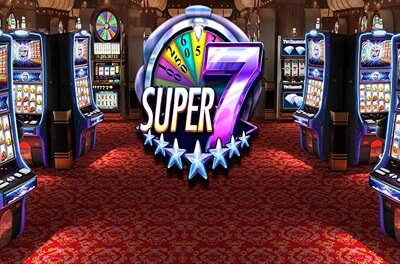 super 7 stars slot logo