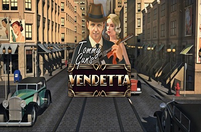 tommy guns vendetta slot logo