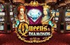 queens and diamonds slot logo