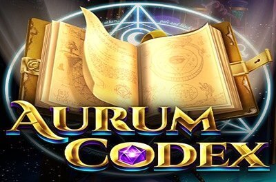 aurum codex slot logo