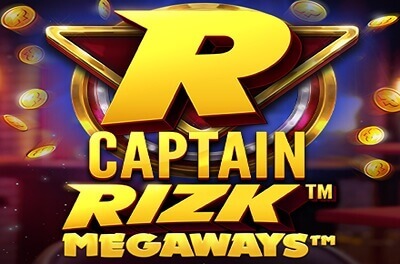 captain rizk megaways slot logo