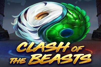 clash of the beasts slot logo