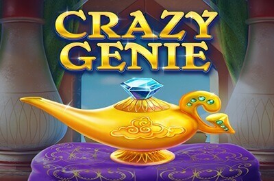 crazy genie slot logo