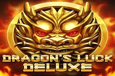 dragons luck deluxe slot logo