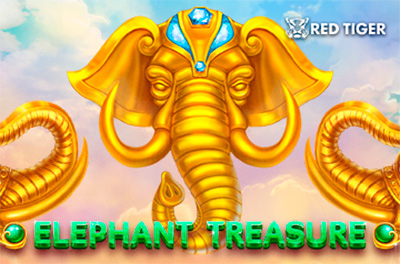 elephant treasure slot logo