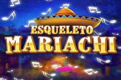 esqueleto mariachi slot logo