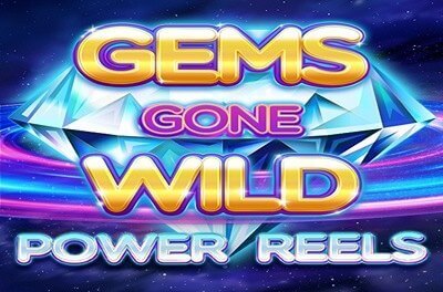 gems gone wild power reels slot logo