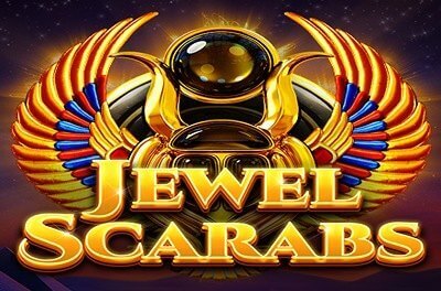 jewel scarabs slot logo