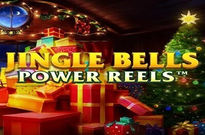 jingle bells power reels slot logo