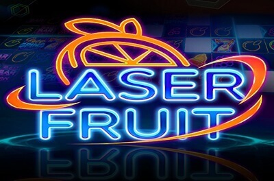 laser fruit slot logo