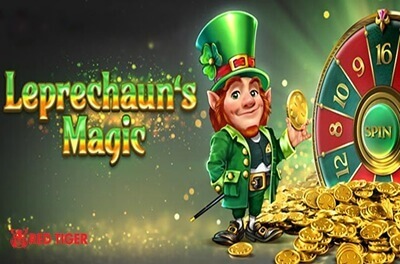 leprechauns magic slot logo