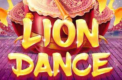 lion dance slot logo