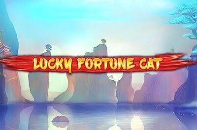 lucky fortune cat slot logo