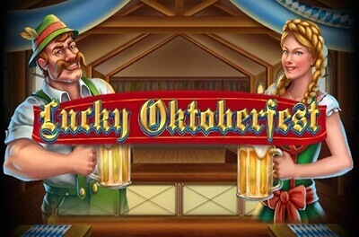 lucky oktoberfest slot logo