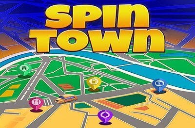 spin town slot logo