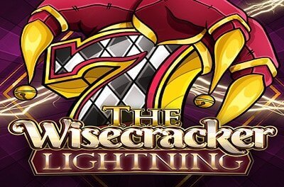 the wisecracker lightning slot logo