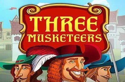 three musketeers slot logo