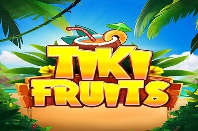 tiki fruits slot logo