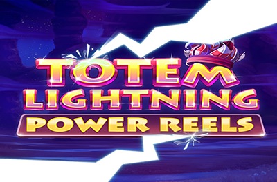 totem lightning power reels slot logo